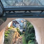 While on the funicular | Photo taken by Gilbert R
