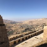 View from the Crusader Karak Castle  | Photo taken by Amira S