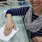 Emeralds! | Photo taken by Rebecca H
