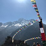 Second day on the way to Namche | Photo taken by Jay L