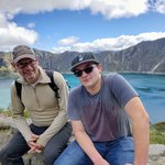 Everyone had to stop and catch their breath | Photo taken by Peter S