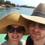 After the boat ride to Islas del Rosario | Photo taken by Sophie E