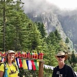 Tigers Nest Temple view | Photo taken by Lynne N