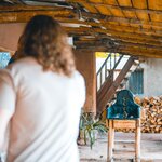 Stopped for a quick beer and classic bar game | Photo taken by Savana H