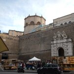 Vatican wall and entrance | Photo taken by Dean C