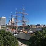 Sail training ship - Nippon Maru | Photo taken by peter e
