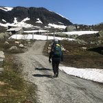 Finse and our hike begins | Photo taken by florence P