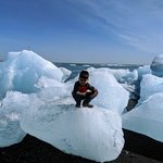 Diamond beach | Photo taken by Rena H