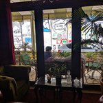 The Walled Off Hotel offers what it advertises as “the ugliest view in the world,” which is a novelty and a political statement. Looking out from the windows of the lobby or one of the rooms, guests are forced to face the separation wall – the controversial barrier that Israel has built in and around the West Bank.  - Walled Off Hotel, Bethlehem, Palestine | Photo taken by Rich W