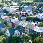 Views from Hallgrimskirkja | Photo taken by Jana P