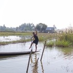 Leg rowing | Photo taken by Koy T