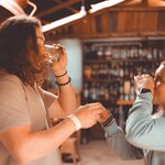 Taste testing before catching the train to Machu Pichu | Photo taken by Savana H