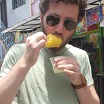 Mango paleta | Photo taken by Rebecca H