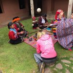 Learning from the ladies | Photo taken by Elisa M