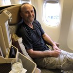 On our way via Abu Dhabi | Photo taken by fern k