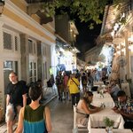 A Late Evening Walk in the Plaka District | Photo taken by Tom B