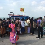 Boat ride to Delft Island. Locals and loud Tamil music. | Photo taken by Sylvanna C