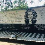 Tribute to Andriy Kuzmenko, a famous musician in the Ukraine, he was killed in a car accident which lead to questions about his death, as he strongly criticized government for their corruption  | Photo taken by Barbara D