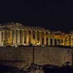 Memorable images for our last evening in Athens | Photo taken by David B