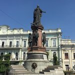 Empress Katherine the Great of Russia who founded modern Odessa in 1794 | Photo taken by Barbara D