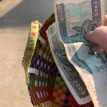 Cooking class basket and money for food | Photo taken by Bonnie S