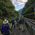 Following old rail tracks to Yokokawa | Photo taken by Louise I