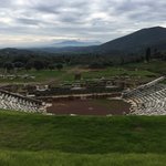 The stadium at Messenia | Photo taken by Vickie B