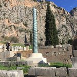 Corkscrew column at Delphi | Photo taken by Vickie B