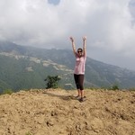 The view after a Nepali "hike" | Photo taken by Kim M