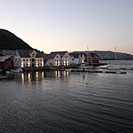 Kalvåg at night | Photo taken by Roberta R