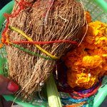 Prasad from Pashupatinath Temple, Kathmandu  | Photo taken by Arpita D
