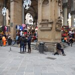 San Lorenzo leather street market | Photo taken by Dean C