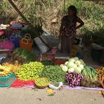 Roadside fruit and vegetables. | Photo taken by Sylvanna C