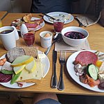Morning Norwegian Breakfast | Photo taken by Mark M