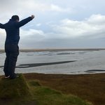 Stop along the way to Jokulsarlon | Photo taken by Marisa K