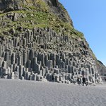 Basaltic columns at Reynisfjara Beach | Photo taken by Werner B