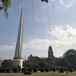 Modern meets history | Photo taken by Gregory R