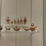 Religious offerings at the museum at Mycenae | Photo taken by Vickie B