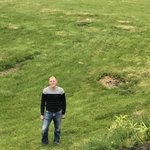 Brian Checking out the Airbnb grounds | Photo taken by florence P