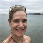 “I got a great photo of the three of us” she says | Photo taken by Sheila R