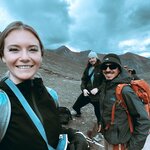 On our way to Rainbow Mt with Abel! | Photo taken by Savana H