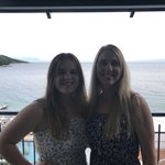 Before dinner on balcony | Photo taken by Heidi C