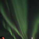 Northern Lights over Hotel Ranga | Photo taken by Kristin C