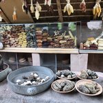 Freeze dried potatoes and corn | Photo taken by Susan D