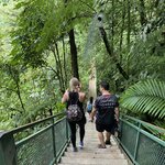 Walk to the catarata (waterfall) | Photo taken by Anita L