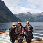 Cruiseing the Geiranger Fjord | Photo taken by Mark M