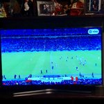 Watching LIVE Peru vs. Chile | Photo taken by Elisa M