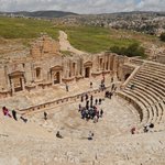 The magnificent South Theatre, Jerash | Photo taken by Linley V