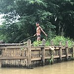 The rainy trip across Inle Lake | Photo taken by Cynthia C