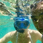 Snorkeling in Vila Franca | Photo taken by Erica T